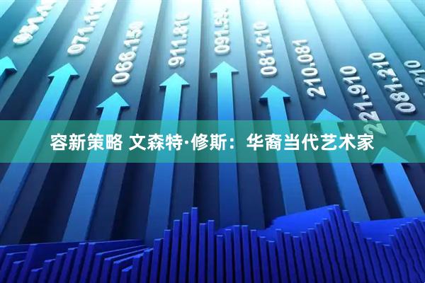 容新策略 文森特·修斯：华裔当代艺术家