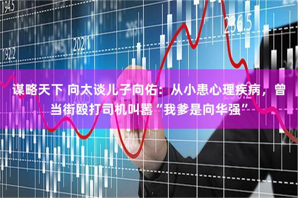 谋略天下 向太谈儿子向佑：从小患心理疾病，曾当街殴打司机叫嚣“我爹是向华强”